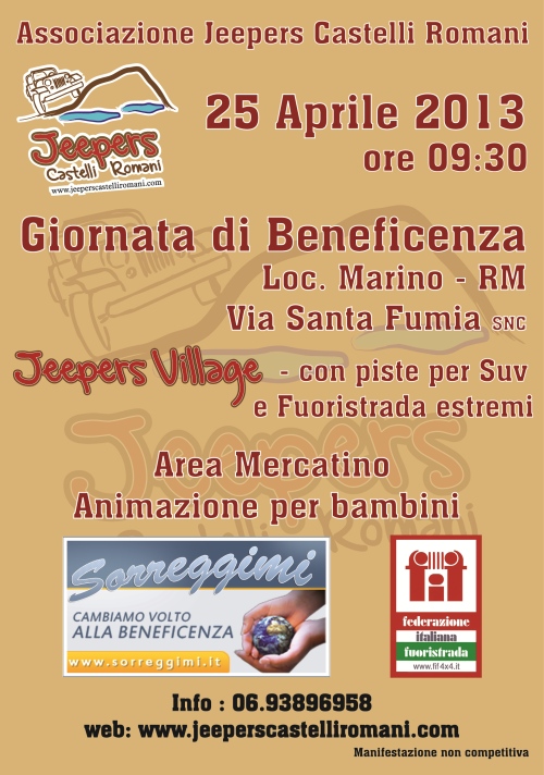 beneficenza Jeepers