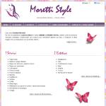 Creazione sito web Moretti Style